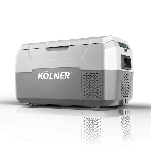 Kolner 20L Portable Fridge Cooler Freezer - Grey | Camping Refrigerator for Outdoor Adventures