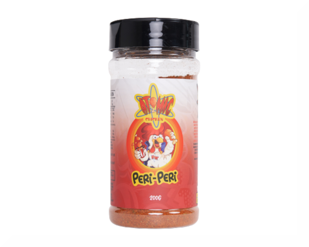 Atomic Peri-Peri Rub - Spicy BBQ Seasoning for Grilled Meats & Veggies