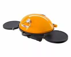 Beefeater Bugg Portable LPG BBQ (Amber) - Compact & Lightweight Outdoor Grill