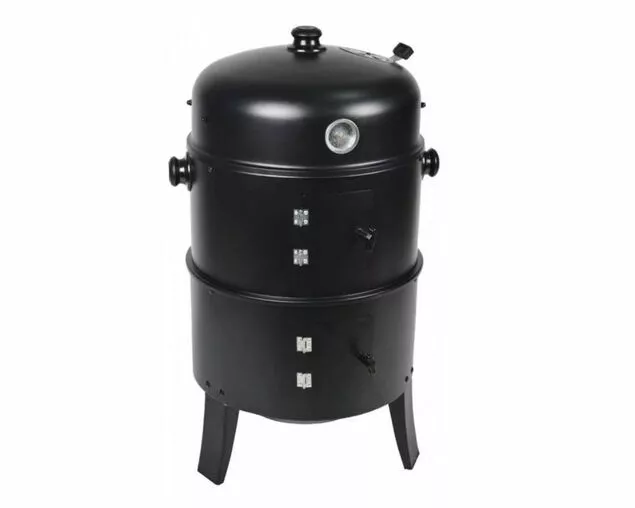 Billabong Charcoal Smoker/Grill - Premium Outdoor BBQ Smoker for Authentic Flavours