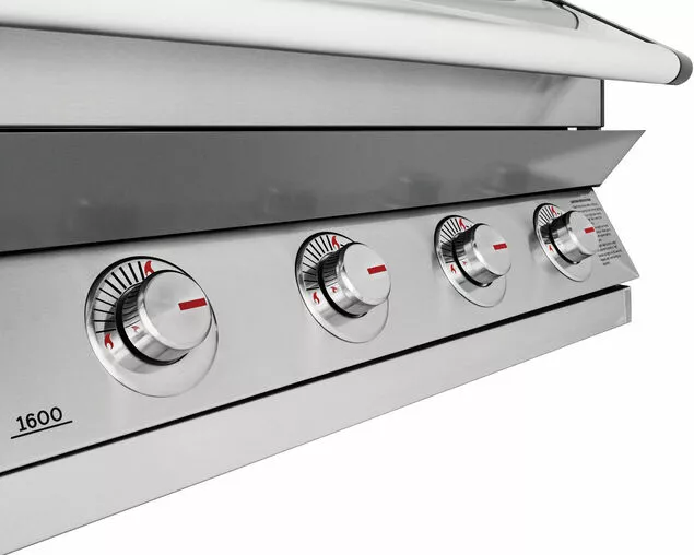 Beefeater 1600 Series 5 Burner Stainless Steel Built-In BBQ | Premium Outdoor Kitchen BBQ - Image 6