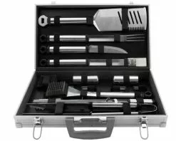Pro Grill 21 Piece BBQ Tool Kit - Premium Stainless Steel BBQ Accessories Set