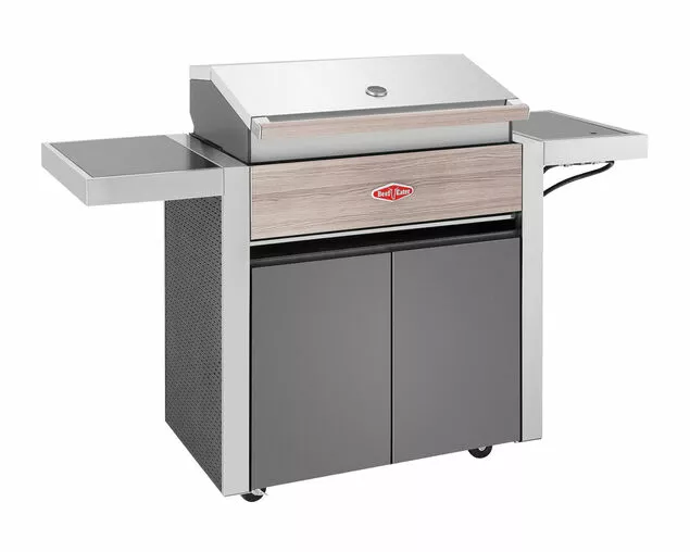 Beefeater 1500 Series 4 Burner BBQ with Side Burner | Freestanding Gas BBQ | Premium Outdoor Cooking
