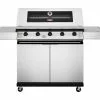 Beefeater 1200 Series - 5 Burner Stainless Steel BBQ with Side Burner | Freestanding Gas BBQ
