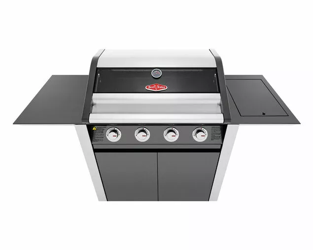 Beefeater 1600 Series - 4 Burner Stainless Steel BBQ with Side Burner (Dark) | Freestanding Gas BBQ - Image 3