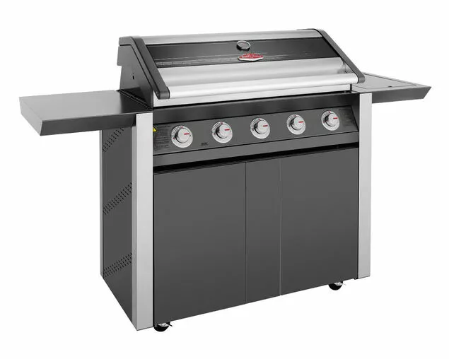Beefeater 1600 Series - 5 Burner Stainless Steel BBQ with Side Burner (Dark) | Freestanding Gas BBQ - Image 2