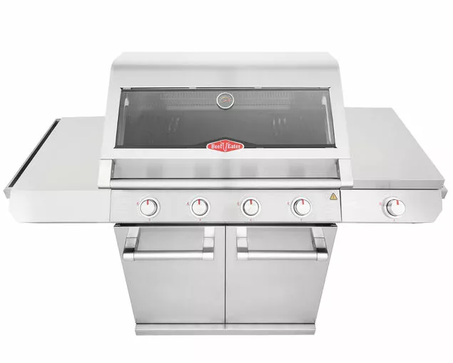 Beefeater 7000 Classic 5 Burner BBQ with Side Burner Cart | Freestanding Gas BBQ - Image 4