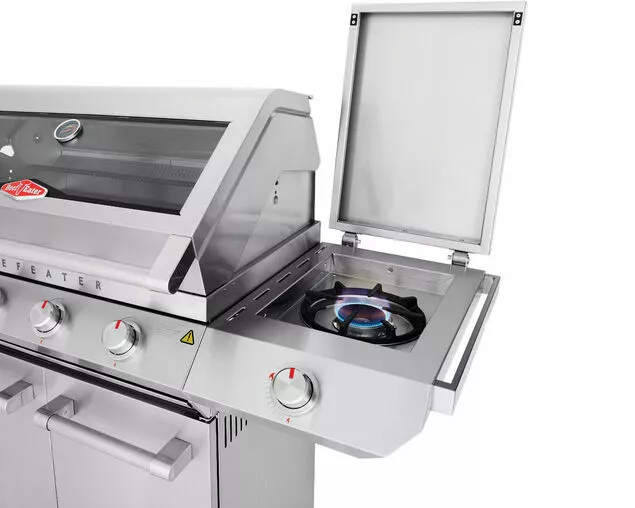 Beefeater 7000 Classic 5 Burner BBQ with Side Burner Cart | Freestanding Gas BBQ - Image 5