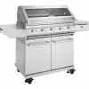 Beefeater 7000 Classic 4 Burner BBQ with Side Burner Cart | Freestanding Gas BBQ