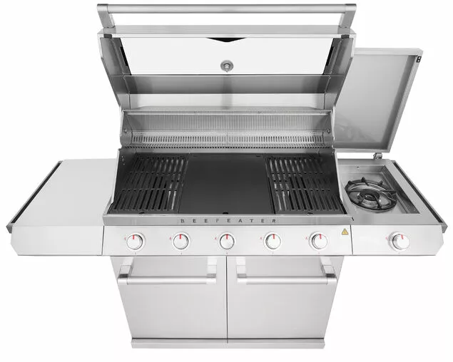 Beefeater 7000 Classic 4 Burner BBQ with Side Burner Cart | Freestanding Gas BBQ - Image 2