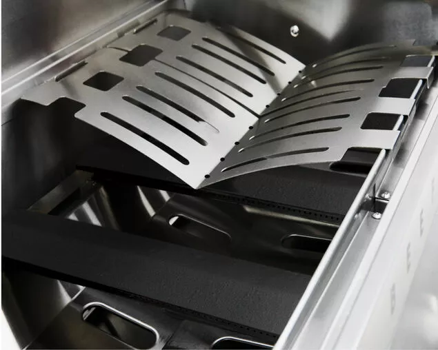 Beefeater 7000 Classic 4 Burner BBQ with Side Burner Cart | Freestanding Gas BBQ - Image 7