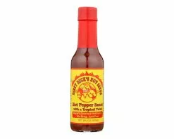 DD's Hot Pepper Sauce With A Tropical Twist 147g - Spicy BBQ Sauce for Grilling & Cooking