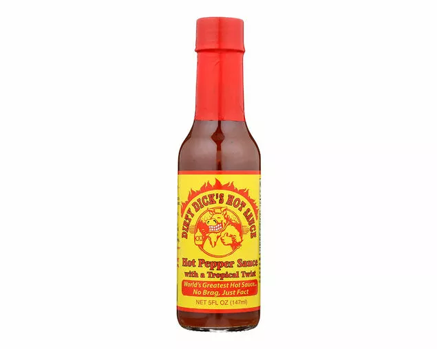 DD's Hot Pepper Sauce With A Tropical Twist 147g - Spicy BBQ Sauce for Grilling & Cooking