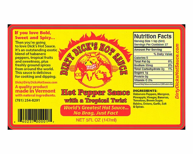 DD's Hot Pepper Sauce With A Tropical Twist 147g - Spicy BBQ Sauce for Grilling & Cooking - Image 3