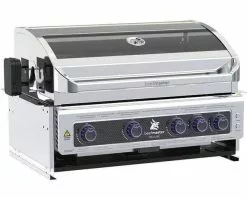 Deluxe Beefmaster 4 Burner Built-In BBQ | Premium Outdoor Kitchen BBQ
