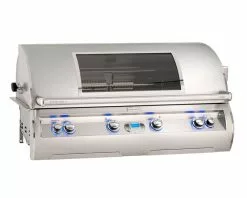 Fire Magic Echelon E1060i 4 Burner Built-In BBQ Grill with H-Shaped Burners, Digital Thermometer & Magic Window