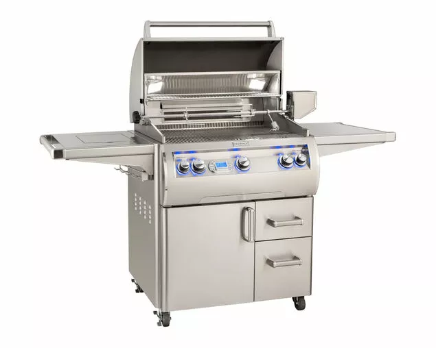 Fire Magic Echelon E660s 3 Burner Freestanding Gas BBQ with Digital Thermometer & Side Burner - Image 2