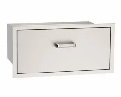 Fire Magic Grills Large Utility Drawer with Utility Bin | Premium Outdoor Kitchen Accessory