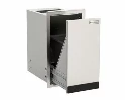 Fire Magic Grills Trash Container - Compatible with Cut & Clean Combo | Outdoor Kitchen Accessory