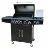 Downunder 5 Burner BBQ with Side Burner | Freestanding Gas BBQ | Premium Outdoor Cooking