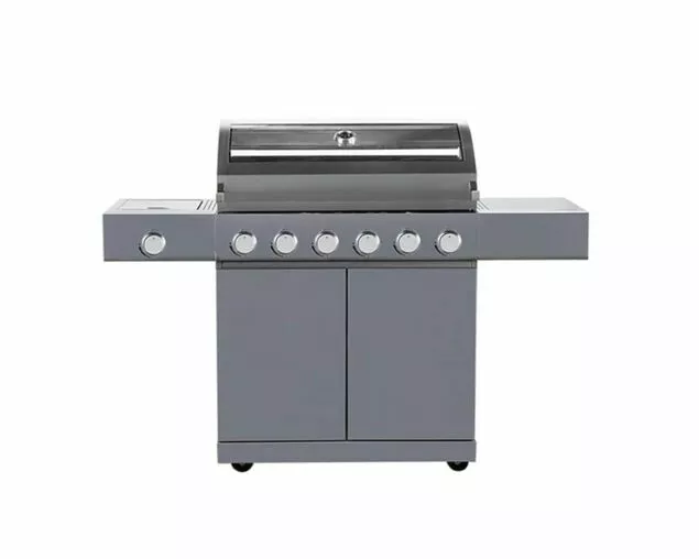 Alfresco 6 Burner BBQ with Side Burner | Freestanding Gas BBQ | Premium Outdoor Cooking - Image 3