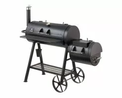 HARK Hickory Pit Offset Smoker | Premium BBQ Smoker for Authentic Wood-Fired Flavours