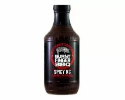 Burnt Finger Spicy KC Sauce - Bold & Smoky BBQ Sauce for Grilling & Smoking