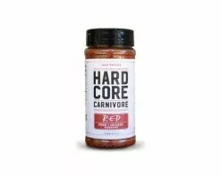 HARDCORE CARNIVORE Red Rub 311g - Premium BBQ Meat Seasoning for Steak, Pork, and Chicken