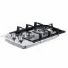 Devanti 30cm 2 Burner Gas Cooktop | Steel Gas Stove Cooker | NG/LPG Compatible