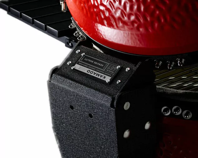 Kamado Joe Classic D&C Stand Alone Series II - Red | Premium Ceramic Charcoal BBQ Grill - Image 4
