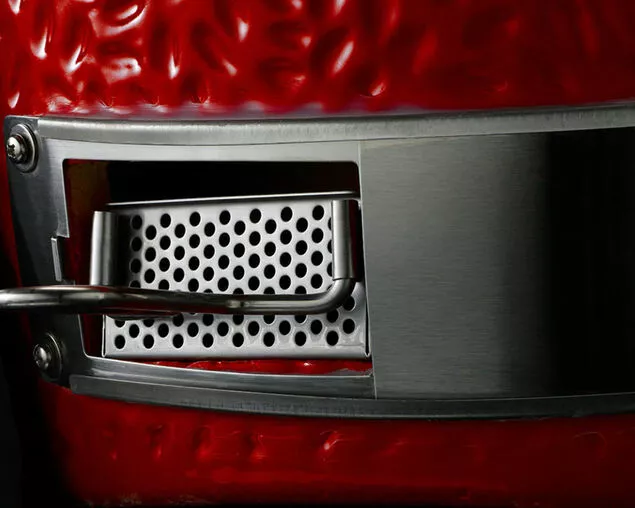 Kamado Joe Classic D&C Stand Alone Series II - Red | Premium Ceramic Charcoal BBQ Grill - Image 5