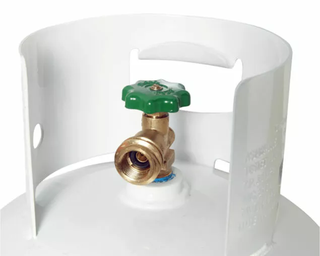 4kg Empty LPG Gas Cylinder Bottle with LCC-27 Safety Valve | BBQ & Outdoor Cooking - Image 2