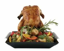 Pro Grill Beer Can Roaster - Premium BBQ Accessory for Perfectly Roasted Meats