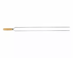 Pro Grill 90cm Double Prong Large Skewer - Heavy Duty BBQ Accessory for Perfect Grilling