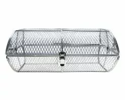 Pro Grill Stainless Steel Rotisserie Basket - Premium BBQ Accessory for Perfect Grilling