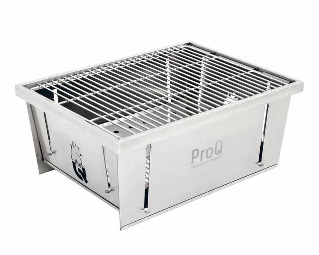 ProQ Flatdog Portable Charcoal BBQ | Compact & Lightweight | Perfect for Outdoor Cooking