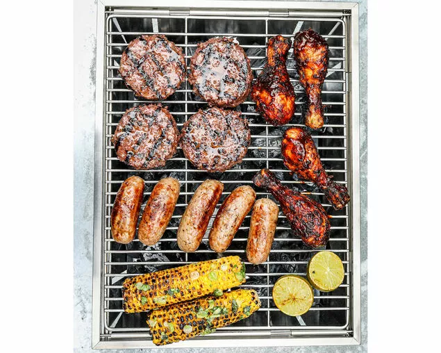 ProQ Flatdog Portable Charcoal BBQ | Compact & Lightweight | Perfect for Outdoor Cooking - Image 5