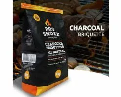 Pro Smoke Charcoal Briquettes - 4kg | Premium BBQ Fuel for Perfect Grilling | Fast & Even Heat