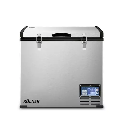 Kolner 95L Stainless Steel Portable Fridge Chest Freezer - Outdoor Kitchen & Camping Essential - Image 3