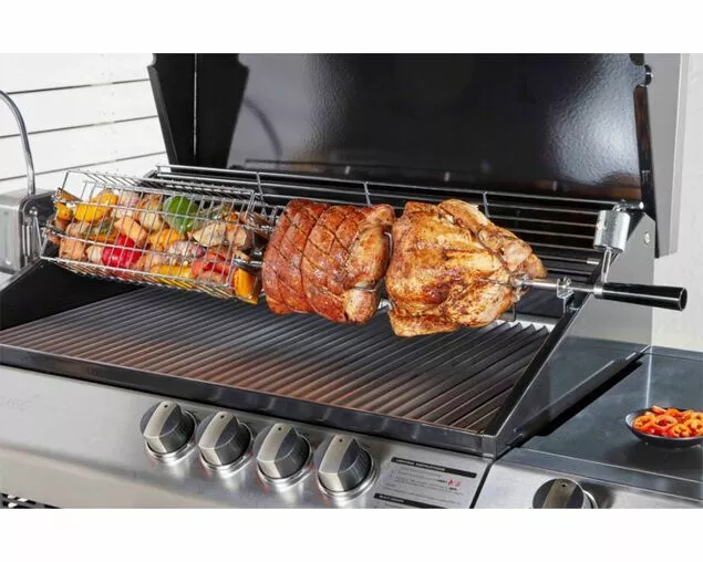 Ziegler and Brown Turbo 240v Rotisserie Motor & Light | Premium BBQ Accessory - Image 2