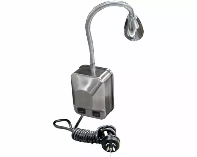 Ziegler and Brown Turbo 240v Rotisserie Motor & Light | Premium BBQ Accessory - Image 5