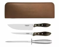 Tramontina 3 Piece Boning Knife Set - Premium BBQ Knives for Precision Cutting