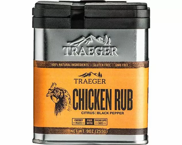 Traeger 233g Chicken Rub - Premium BBQ Seasoning for Perfectly Grilled Chicken