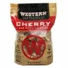 Western Premium Smoking Wood Chips - Cherry | Natural BBQ Wood Chips for Smokers & Grills | 1kg Bag