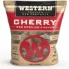 Western Premium Smoking Wood Chunks - Cherry | BBQ Wood Chunks for Smokers & Grills | Natural Cherry Flavour | 1kg Bag