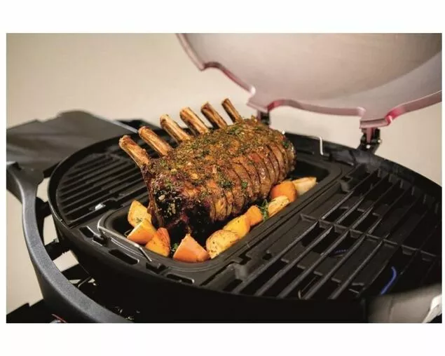 Ziggy Classic Triple Grill Natural Gas BBQ on Cart (Gunmetal Grey) | Freestanding Gas BBQ - Image 4