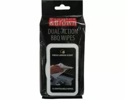 Ziegler & Brown BBQ Wipes (15 Pack) - Premium Cleaning Wipes for Barbeques