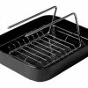 Ziegler & Brown Roast Rack - Premium Pan with Rack for Barbeques