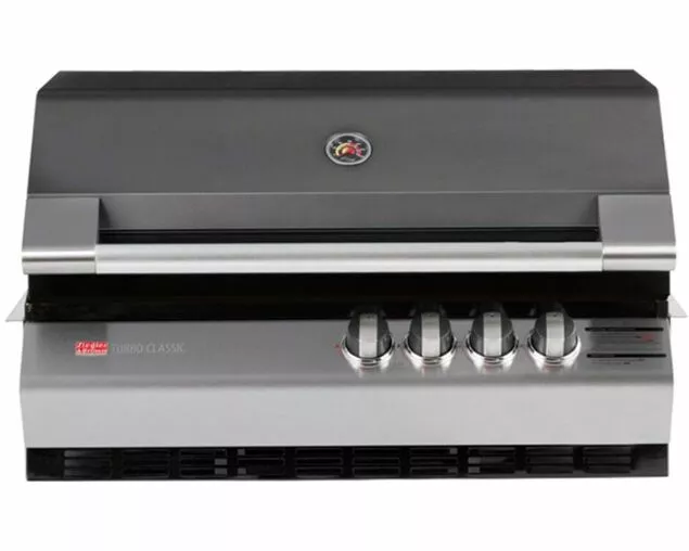 Ziegler & Brown Turbo Classic 4 Burner Built-In BBQ | Premium Outdoor Kitchen Grill