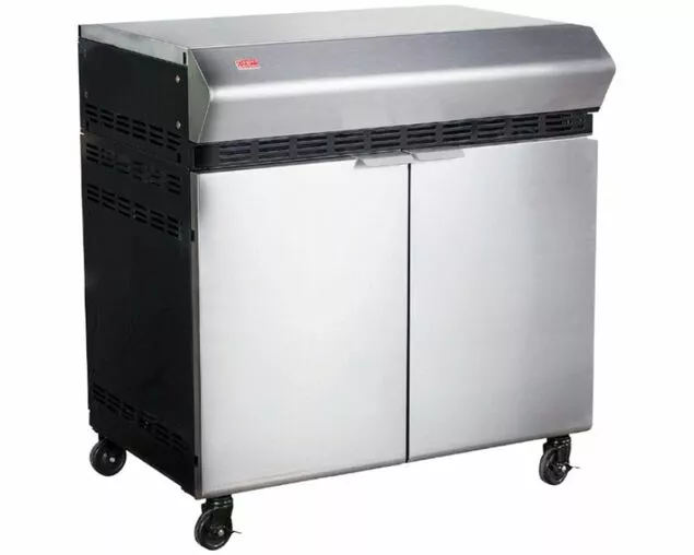 Ziegler & Brown Turbo Elite Bench On Cart | Premium Outdoor Kitchen BBQ